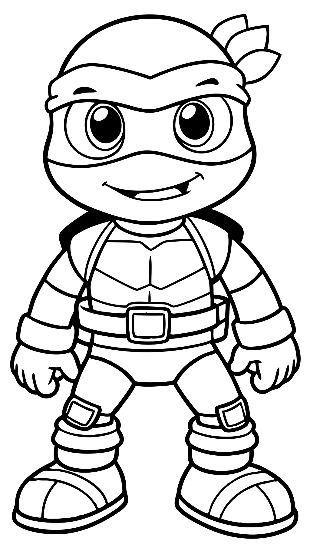 printable mikey rise of the tmnt coloring pages